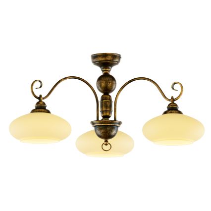 Jupiter 397 - BO-3 PL - Surface-mounted chandelier BOLERO 3xE27/60W