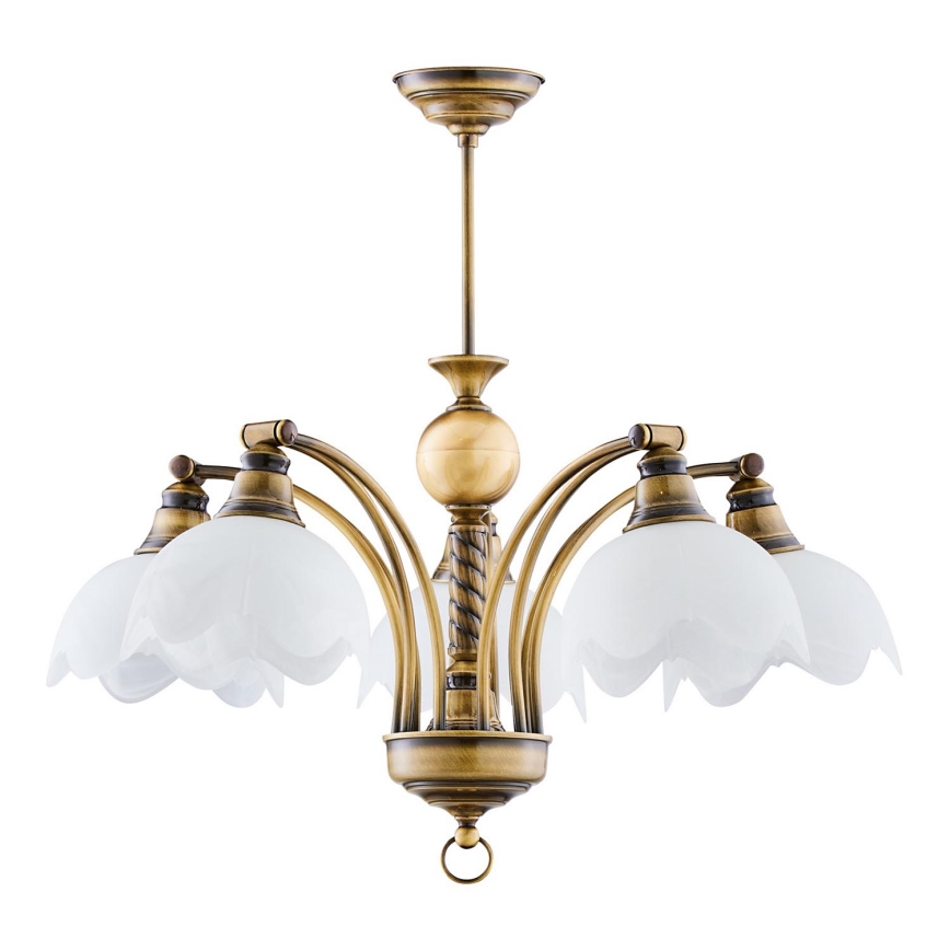 Jupiter 5 - JR5 - Pendant chandelier JUPITER 5xE27/60W/230V