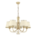 Jupiter 515 - LA-5-E - Pendant chandelier on a chain LAURA 5xE27/60W/230V