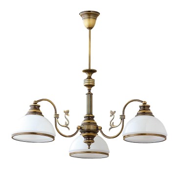Jupiter 622 - ZU 3 - Pendant chandelier ZEUS 3xE27/60W/230V