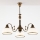 Jupiter 622 - ZU 3 - ZEUS 3-light rod-mounted chandelier 3xE27/60W/230V