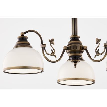 Jupiter 622 - ZU 3 - ZEUS 3-light rod-mounted chandelier 3xE27/60W/230V