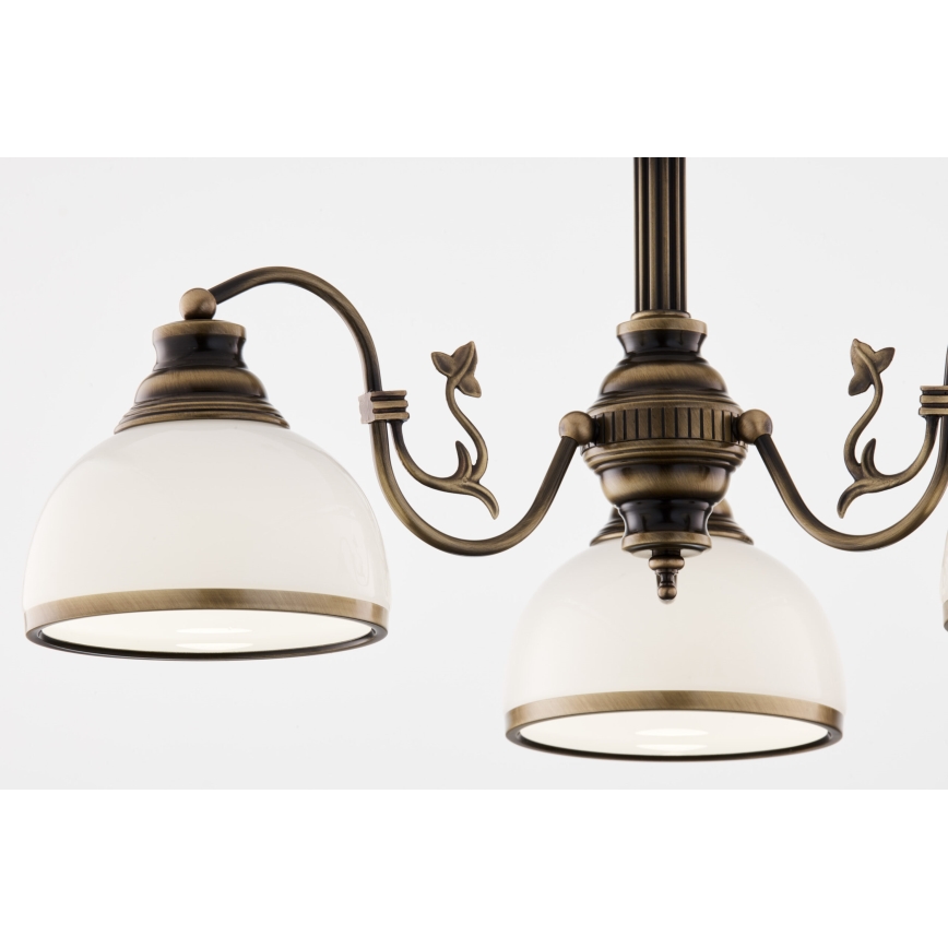 Jupiter 622 - ZU 3 - ZEUS 3-light rod-mounted chandelier 3xE27/60W/230V