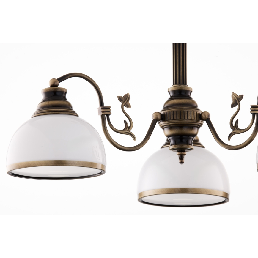 Jupiter 622 - ZU 3 - ZEUS 3-light rod-mounted chandelier 3xE27/60W/230V