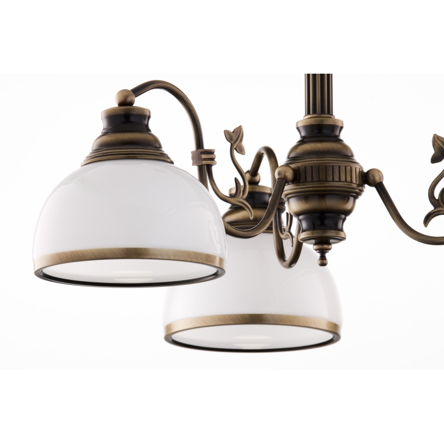 Jupiter 622 - ZU 3 - ZEUS 3-light rod-mounted chandelier 3xE27/60W/230V