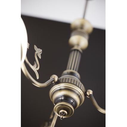 Jupiter 622 - ZU 3 - ZEUS 3-light rod-mounted chandelier 3xE27/60W/230V