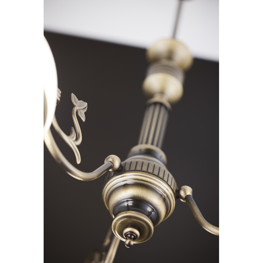 Jupiter 622 - ZU 3 - ZEUS 3-light rod-mounted chandelier 3xE27/60W/230V