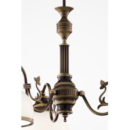 Jupiter 622 - ZU 3 - ZEUS 3-light rod-mounted chandelier 3xE27/60W/230V