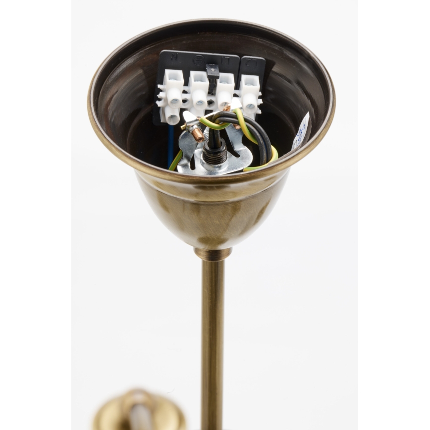 Jupiter 622 - ZU 3 - ZEUS 3-light rod-mounted chandelier 3xE27/60W/230V