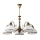 Jupiter 624 - ZU 5 - Pendant chandelier ZEUS 5xE27/60W/230V