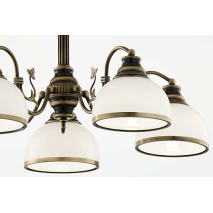 Jupiter 624 - ZU 5 - ZEUS 5-light rod chandelier 5xE27/60W/230V