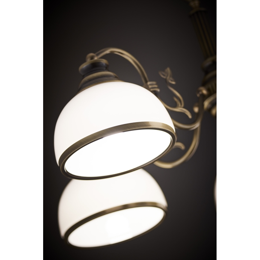 Jupiter 624 - ZU 5 - ZEUS 5-light rod chandelier 5xE27/60W/230V
