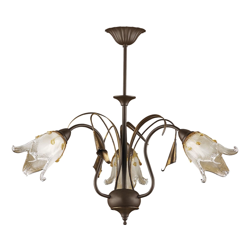 Jupiter - 709 - PA 3 - Pendant chandelier PALOMA 3xE27/40W/230V
