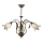 Jupiter - 709 - PA 3 - Pendant chandelier PALOMA 3xE27/40W/230V