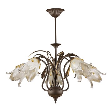 Jupiter 711 - PA5 - Pendant chandelier PALOMA 5xE27/40W/230V