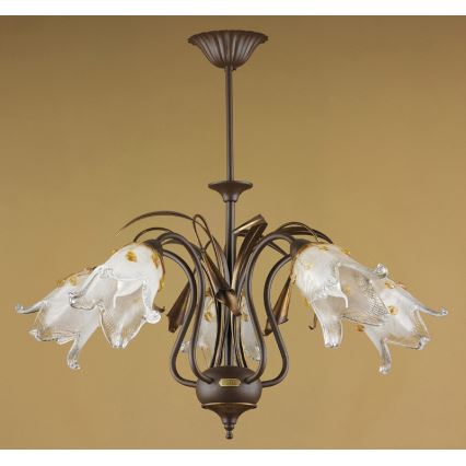 Jupiter 711 - PA5 - Pendant chandelier PALOMA 5xE27/40W/230V