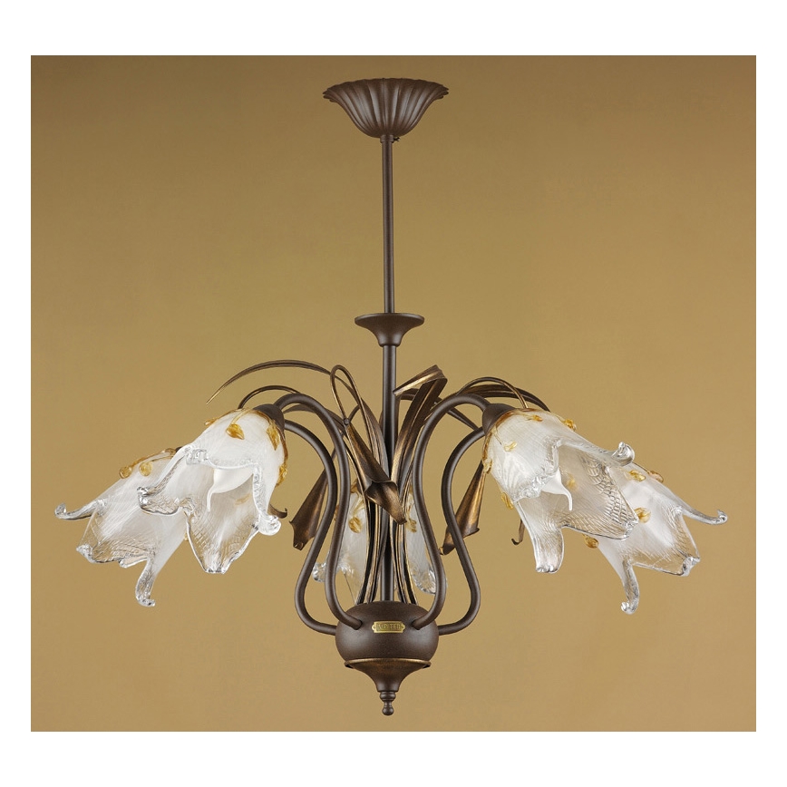 Jupiter 711 - PA5 - Pendant chandelier PALOMA 5xE27/40W/230V