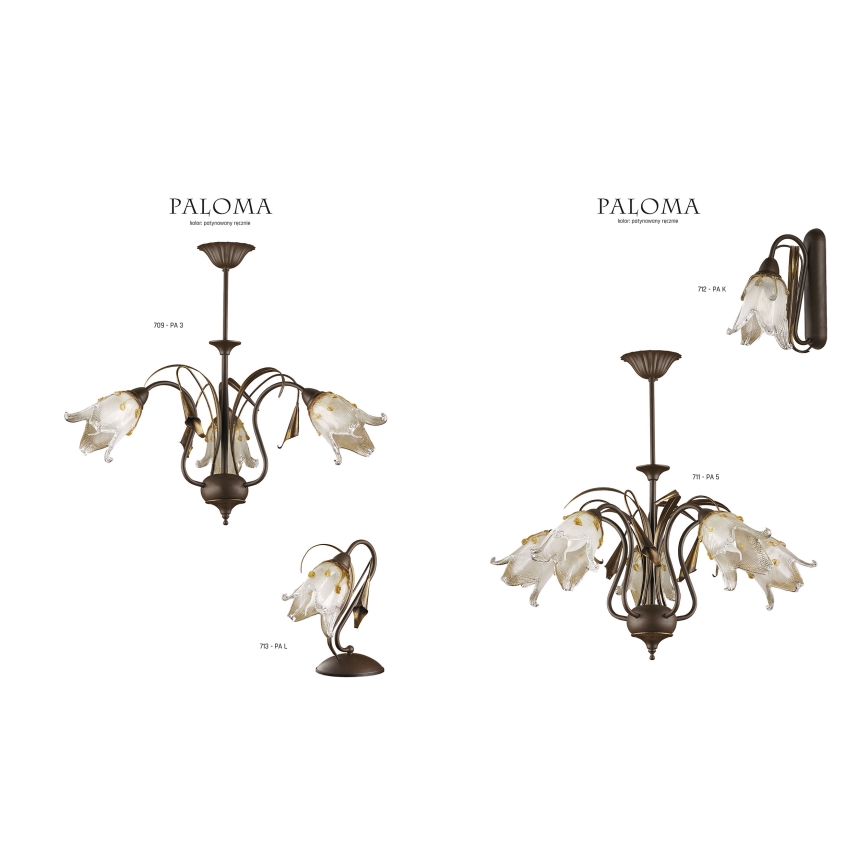 Jupiter 712 - PA K - Wall light PALOMA 1xE14/40W/230V