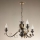 Jupiter 739 - LM 3 - Pendant chandelier on a wire LIMA 3xE14/40W/230V