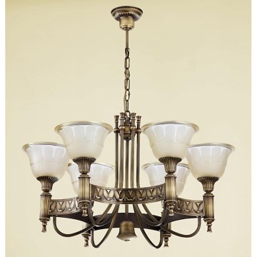 Jupiter 791 - FR 6 - Pendant chandelier FRYDERYK 6xE27/60W/230V