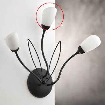 Jupiter - GLORIOSA G9 Universal Replacement Glass, Ø 6.5 cm, White