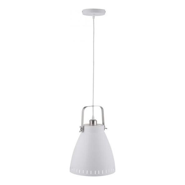 JUST LIGHT. 11060-16 - Chandelier on a string EVA 1xE27/60W/230V d. 26,5 cm white