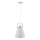 JUST LIGHT. 11060-16 - Chandelier on a string EVA 1xE27/60W/230V d. 26,5 cm white