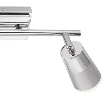 JUST LIGHT. 11229-17 - LED Spotlight DALLI 2xLED/3,5W/230V shiny chrome