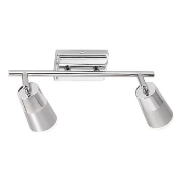 JUST LIGHT. 11229-17 - LED Spotlight DALLI 2xLED/3,5W/230V shiny chrome