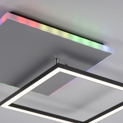 JUST LIGHT. 11327-95 - LED RGBW Dimmable ceiling light RENDA LED/31W/230V 2700-5000K + remote control