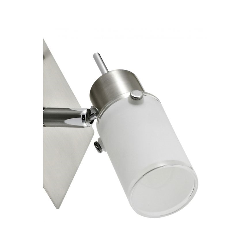 JUST LIGHT. 11931-55 - LED Wall spotlight MAX 1xGU10/4W/230V matte chrome
