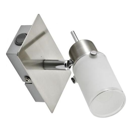 JUST LIGHT. 11931-55 - LED Wall spotlight MAX 1xGU10/4W/230V matte chrome