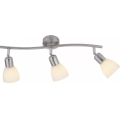 JUST LIGHT. 11953-55 - KARO spotlight 3xE14/40W/230V, matte chrome