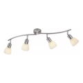JUST LIGHT. 11954-55 - KARO spotlight 4xE14/40W/230V matte chrome