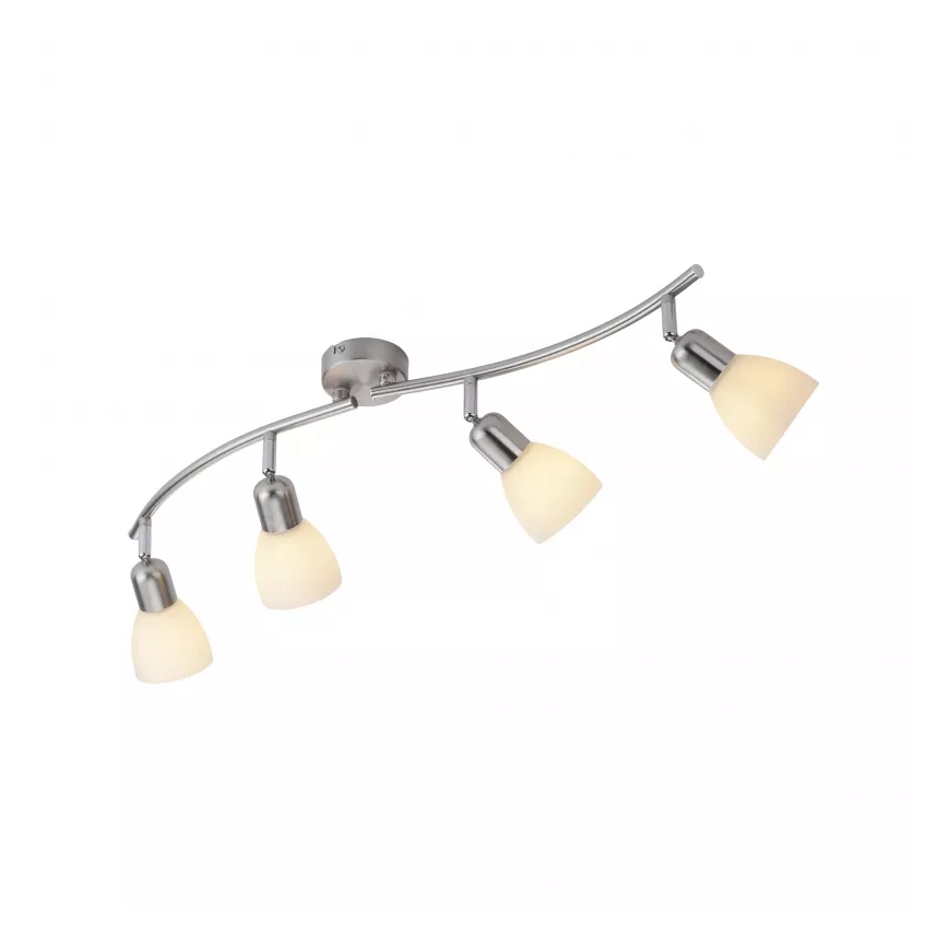 JUST LIGHT. 11954-55 - KARO spotlight 4xE14/40W/230V matte chrome