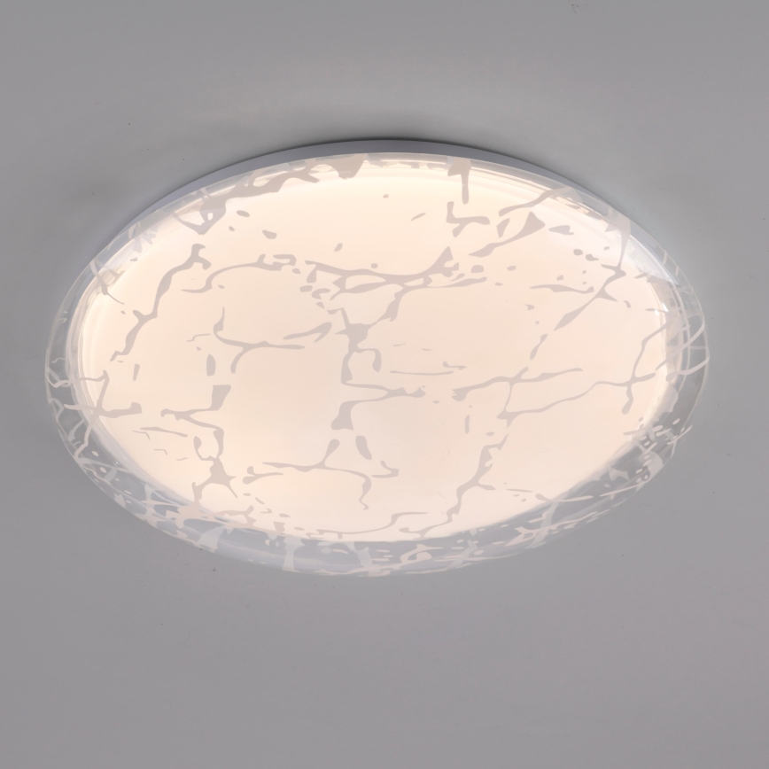 JUST LIGHT. 14008-16 - LED Dimmable ceiling light ART PLAFO LED/20W/230V 2700-6500K Ø 38 cm white + remote control