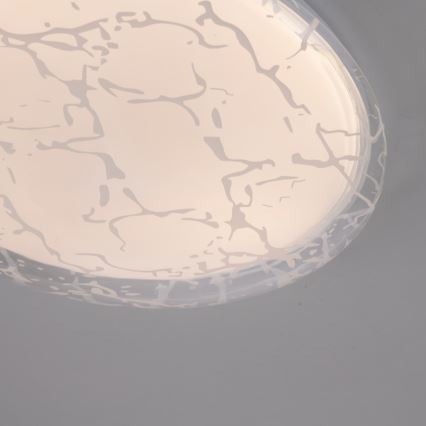 JUST LIGHT. 14008-16 - LED Dimmable ceiling light ART PLAFO LED/20W/230V 2700-6500K Ø 38 cm white + remote control
