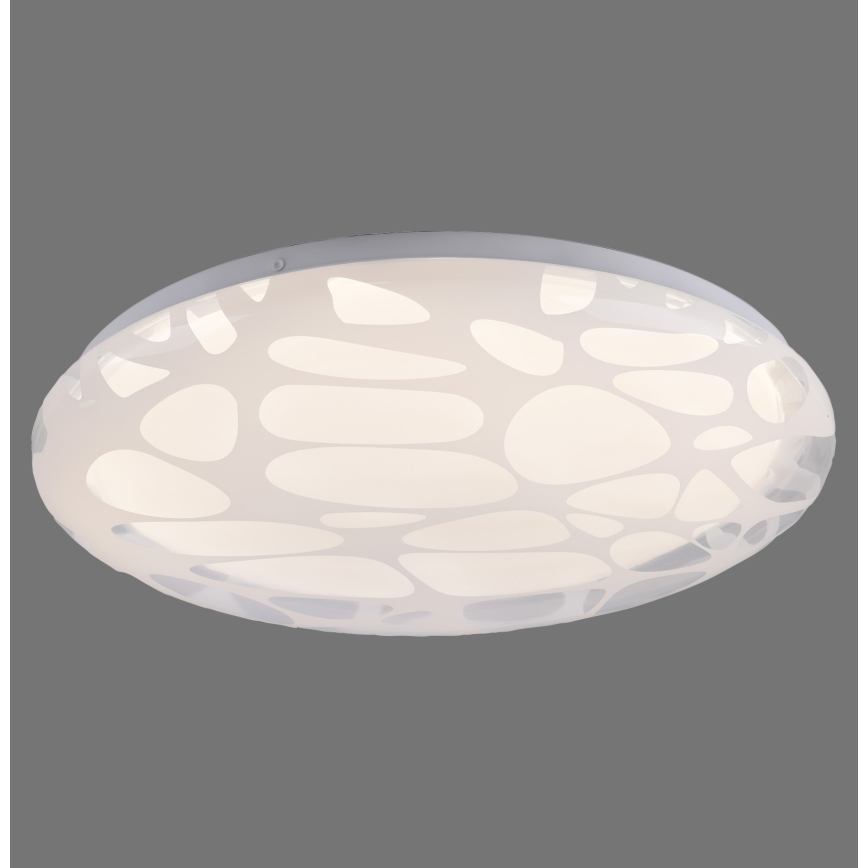 JUST LIGHT. 14009-16 - Dimmable LED ceiling light ART PLAFO LED/20W/230V 2700-6500K Ø 38 cm white + remote control