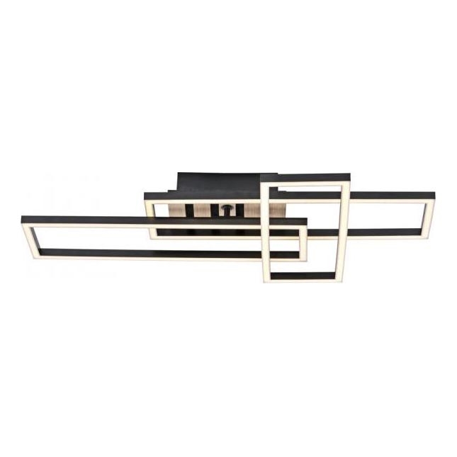 JUST LIGHT. 14051-79 - AKUSTIKA LED Ceiling Light LED/20.5W/230V Oak/Black