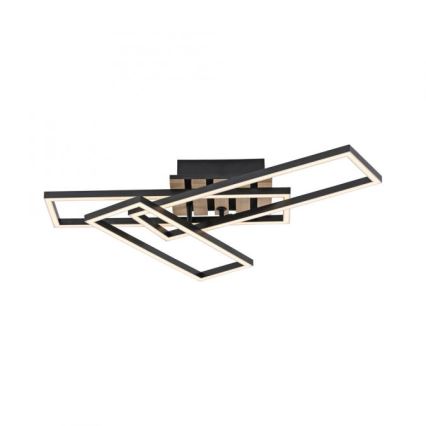 JUST LIGHT. 14051-79 - AKUSTIKA LED Ceiling Light LED/20.5W/230V Oak/Black