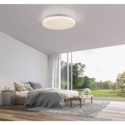 JUST LIGHT. 14275-16 - LED Ceiling light URANUS LED/10W/230V d. 26 cm white