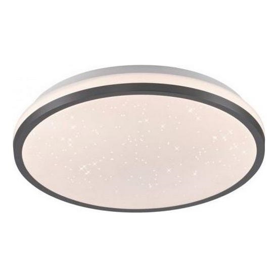 JUST LIGHT. 14293-18 - LED Dimmable ceiling light KYLE LED/10W/230V d. 28 cm black