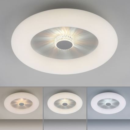 JUST LIGHT. 14383-16 - LED Dimmable ceiling light VERTIGO LED/26W/230V 2700-5000K white + remote control