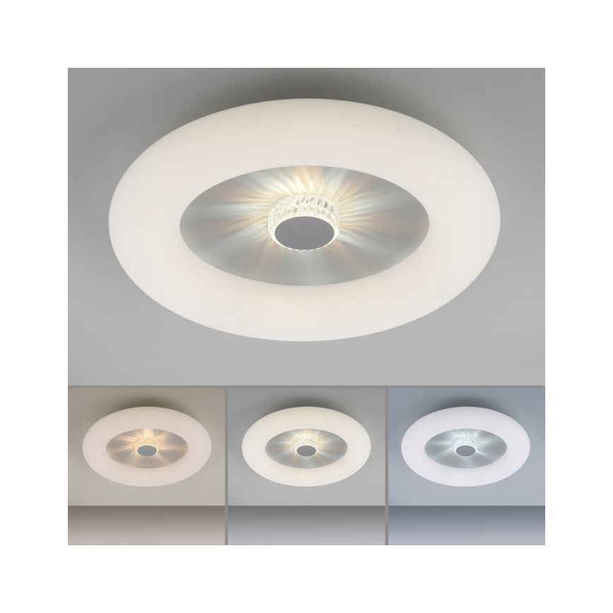 JUST LIGHT. 14383-16 - LED Dimmable ceiling light VERTIGO LED/26W/230V 2700-5000K white + remote control