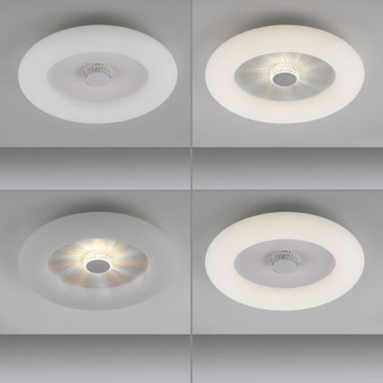 JUST LIGHT. 14383-16 - LED Dimmable ceiling light VERTIGO LED/26W/230V 2700-5000K white + remote control