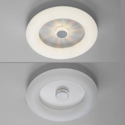 JUST LIGHT. 14383-16 - LED Dimmable ceiling light VERTIGO LED/26W/230V 2700-5000K white + remote control