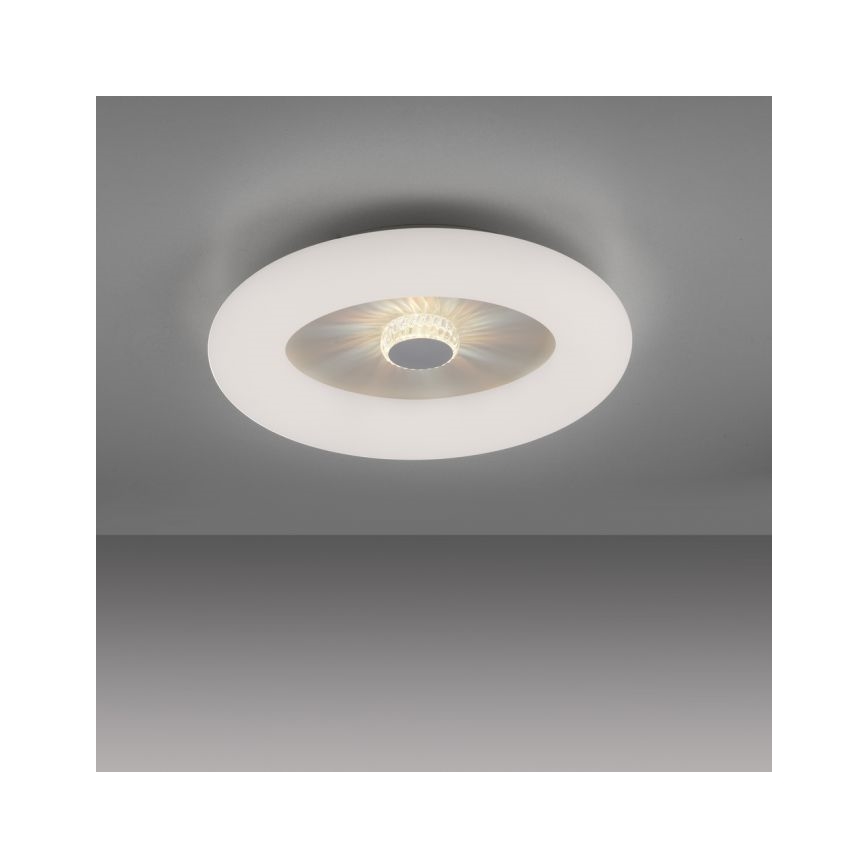 JUST LIGHT. 14383-16 - LED Dimmable ceiling light VERTIGO LED/26W/230V 2700-5000K white + remote control