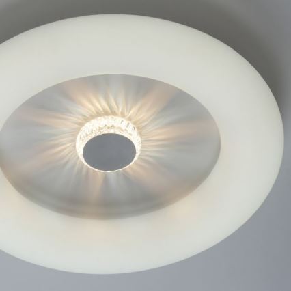 JUST LIGHT. 14383-16 - LED Dimmable ceiling light VERTIGO LED/26W/230V 2700-5000K white + remote control