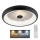 JUST LIGHT. 14384-18 - LED Dimmable ceiling light VERTIGO LED/29W/230V 2700-5000K black + remote control