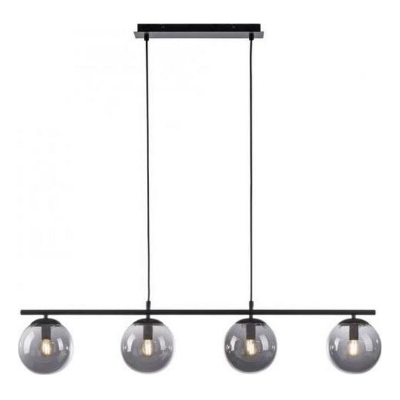 JUST LIGHT. 14604-18 - Chandelier on a string WIDOW 4xE14/25W/230V black
